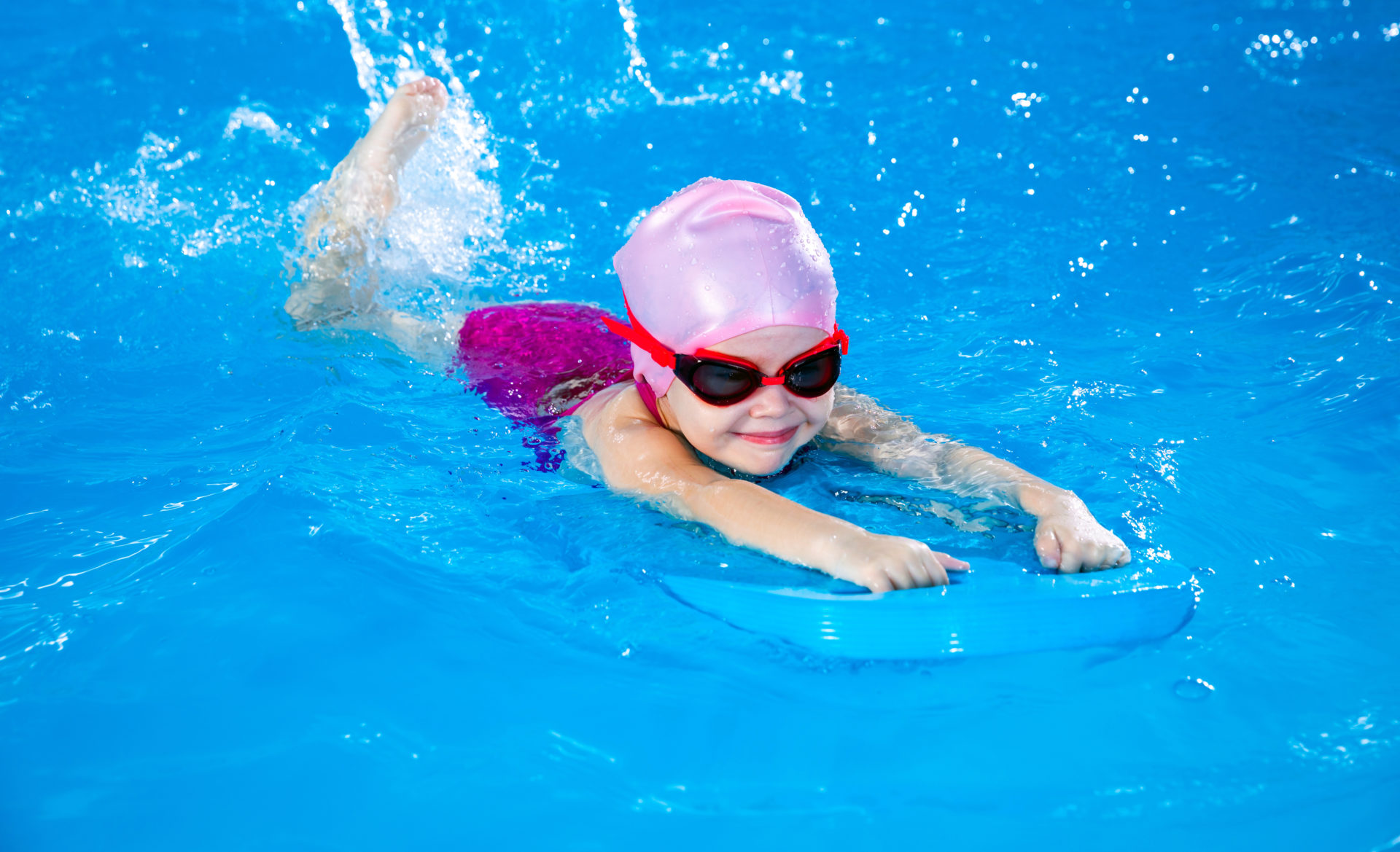 Cours particuliers de natation enfant à domicile